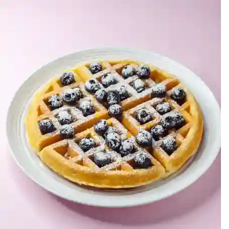 Waffle Arándanos