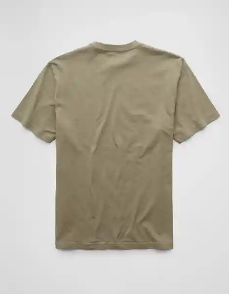 Camiseta Hombre Verde Talla X-LARGE 1539317 American Eagle