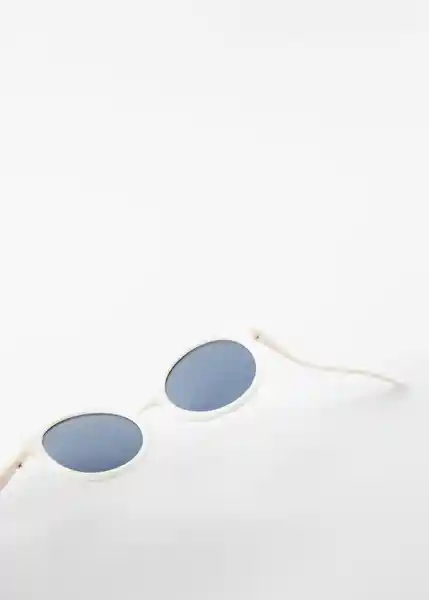 Gafas Round Offwhite Talla 99 Niños Mango