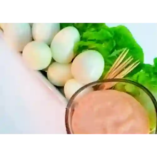 Porcion de Huevos de Codorniz