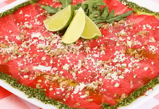 Carpaccio de Solomito