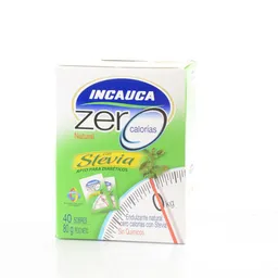 Incauca Endulzante Natural Zero Calorías con Stevia