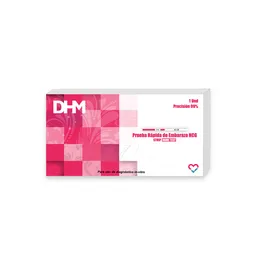 Dhm Prueba Rápida de Embarazo Tira Hcg