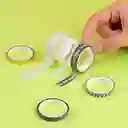 Set de Cintas Adhesivas Black & White Miniso