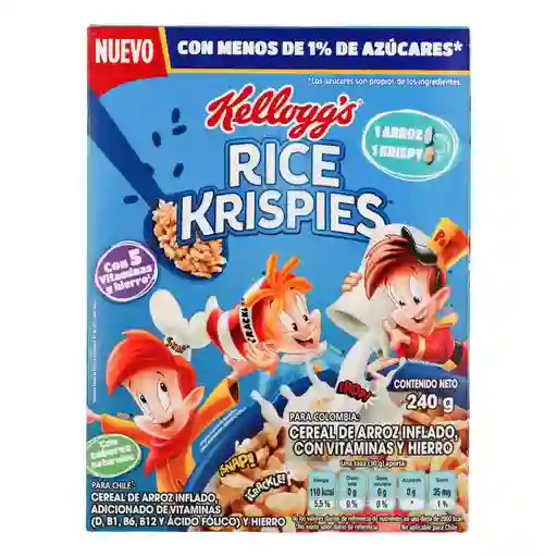 Kelloggs Cereal De Arroz Inflado Rice Krispies