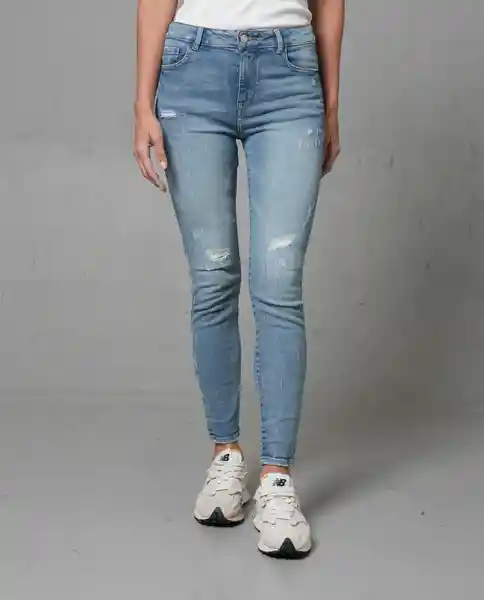 Jean Mujer Azul 8 232G007_AZU144306 Rifle