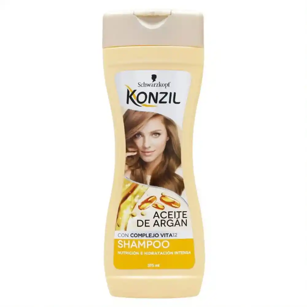 Konzil Shampoo Nutrición e Hidratación Aceite de Argán