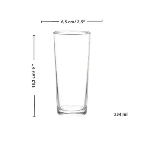 Cristar Vaso Lexington Alto 11 1/4 oz