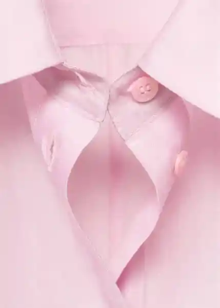 Camisa Eros Violeta Talla M Mujer Mango