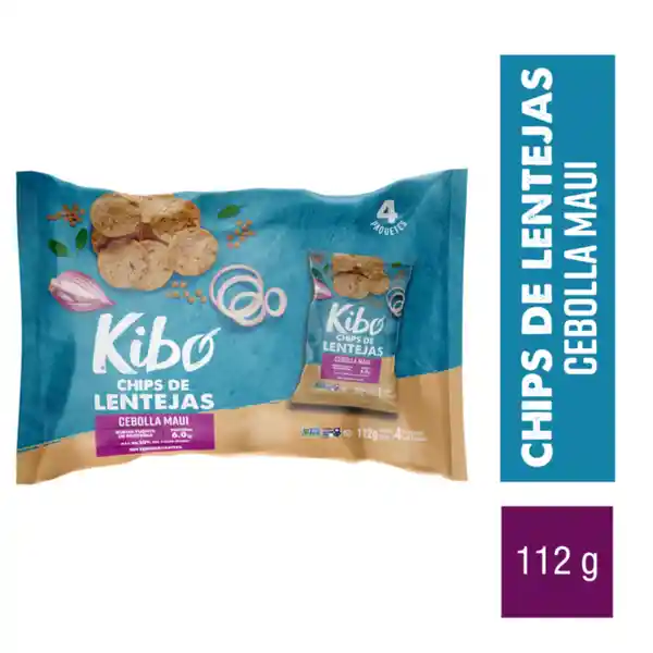 Kibo Chips de Lenteja con Cebolla Maui