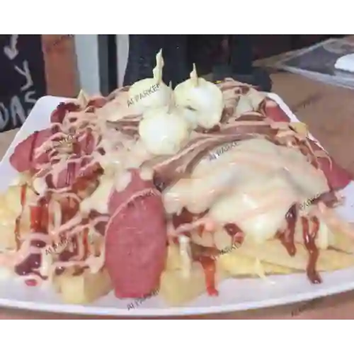 Combo Salchipapa para 2
