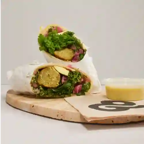 Combo Wrap Mediterráneo + Pita Chips