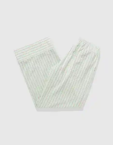 Pijama Aerie Verde Talla: X-SMALL 1775379 American Eagle