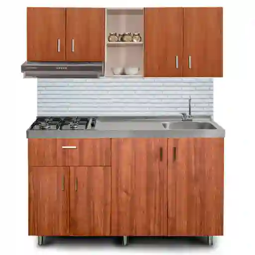 Challenger Cocina Integral Aliso Nola Derecha 8 Puertas