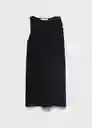 Vestido Jane Negro Talla S Mujer Mango