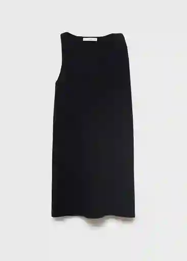 Vestido Jane Negro Talla S Mujer Mango