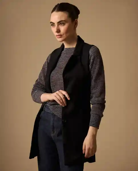 Chaqueta Negro Puro Ultraoscuro Talla S 629G210 Esprit