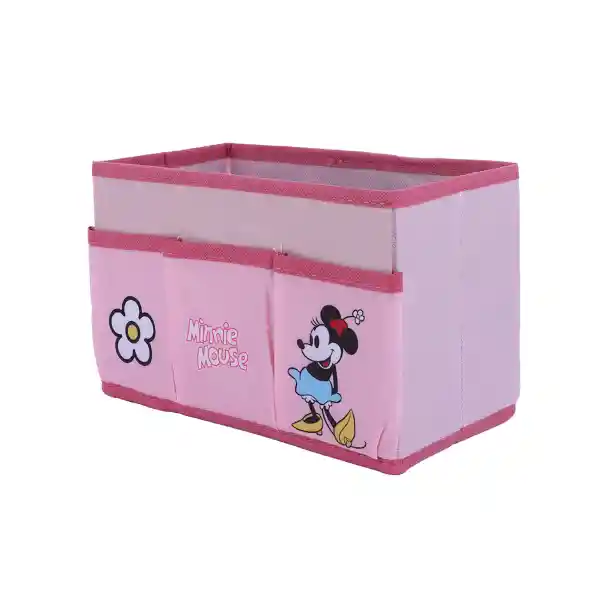 Organizador de Tela Para Almacenamiento Mouse Minnie Rosa Miniso