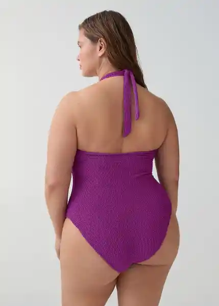 Vestido de Baño Costap Morado Talla 26 Mujer Mango