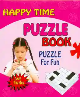 Puzzle Happy Time Book (Rosado) - Vv.Aa