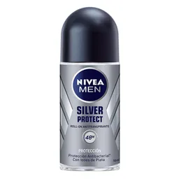 Nivea Men Desodorante Silver Protect Roll On Protección
