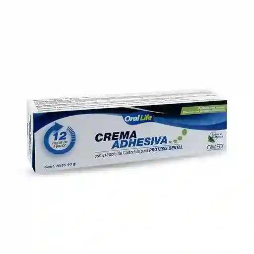 Crema Adhesiva Oral Life Menta