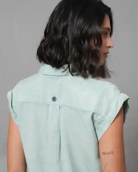 Camisa Mujer Verde L 210 210G003_VER165112 Rifle