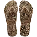 Sandalias Slim Animals Gris Claro Talla 38 4103352 Havaianas