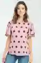 Blusa Khamira Color Rosado Palo de Rosa Talla S Ragged