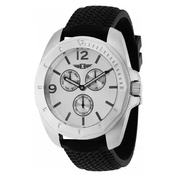 Invicta Reloj Hombre Negro y Plata Ibi36498