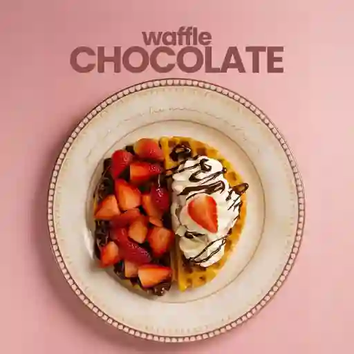Waffle chocolate