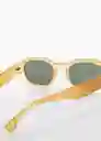 Gafas de Sol Florenci Amarillo Pastel Talla 99 Mujer Mango