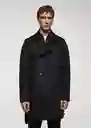 Abrigo Parka Tango Negro Talla XS Hombre Mango