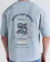 Camiseta Hombre Gris Talla M 849G034_GRI144503 Americanino