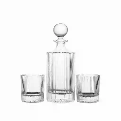 Set Licorera y Vasos Para Licor Dublin Ambiente Gourmet