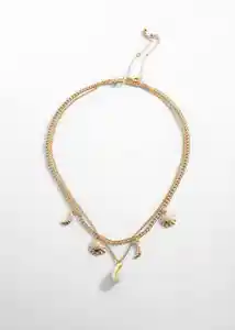 Collar Sole Oro Talla 99 Teen Niñas Mango