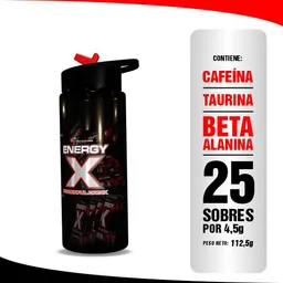 Energy X Bebida Energizante en Sobres