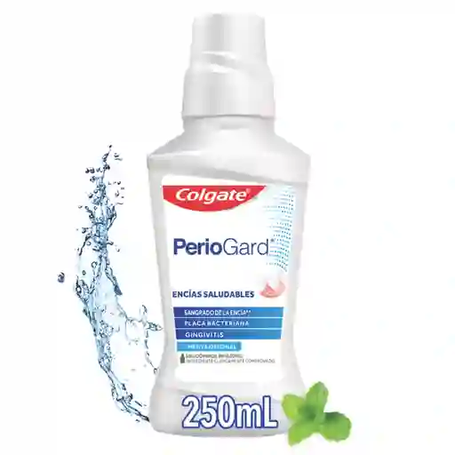 Enjuague Bucal Clorhexidina Colgate Periogard Encías 250 mL