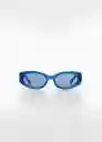 Gafas de Sol Marisa Azul Talla 99 Mujer Mango