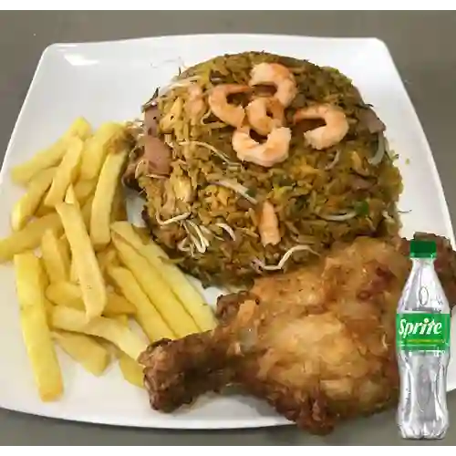 Combo Arroz Valenciana Especial +Sprite Orig 400ml