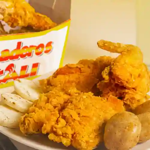 Un Cuarto Pollo Apanado