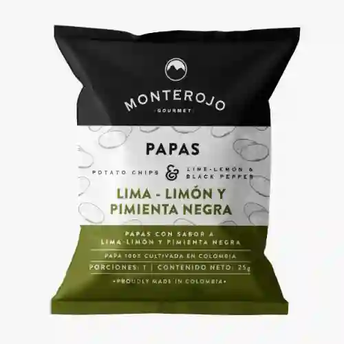 Papas Lima Limón y Pimienta Negra