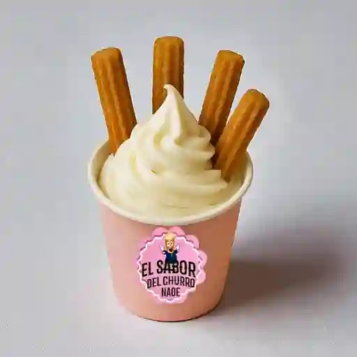 Churros con Helado