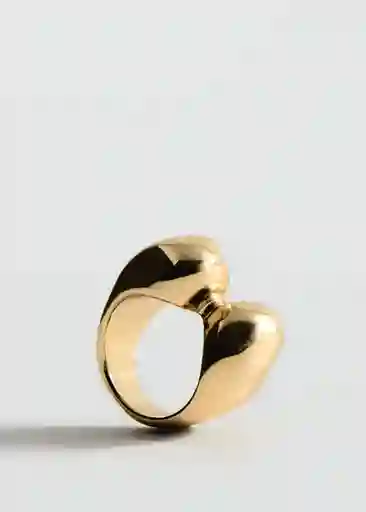 Anillo Milo Oro Talla M Mujer Mango