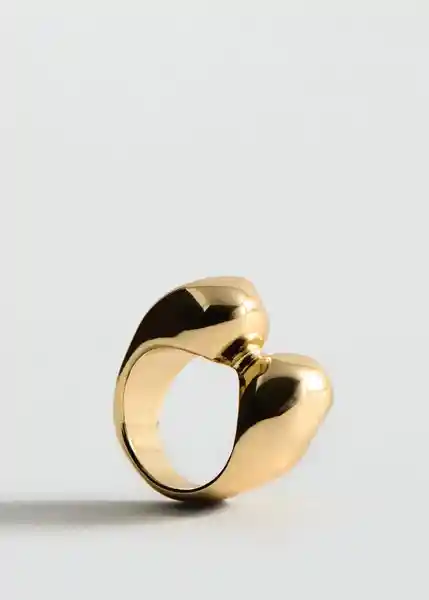 Anillo Milo Oro Talla M Mujer Mango