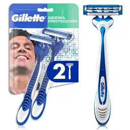 Gillette Derma Protección Cuchilla de Afeitar Para Hombre