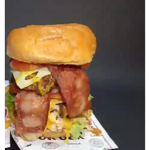Hamburguesa Doble Tocineta