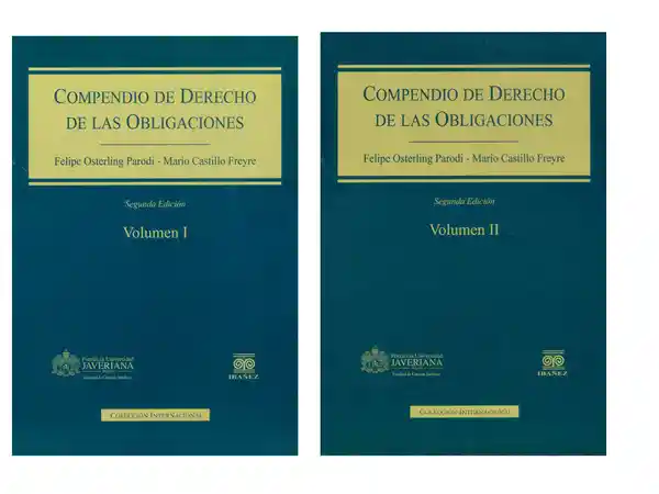 Compendio de Derecho de Las Obligaciones Volumen I y Ii