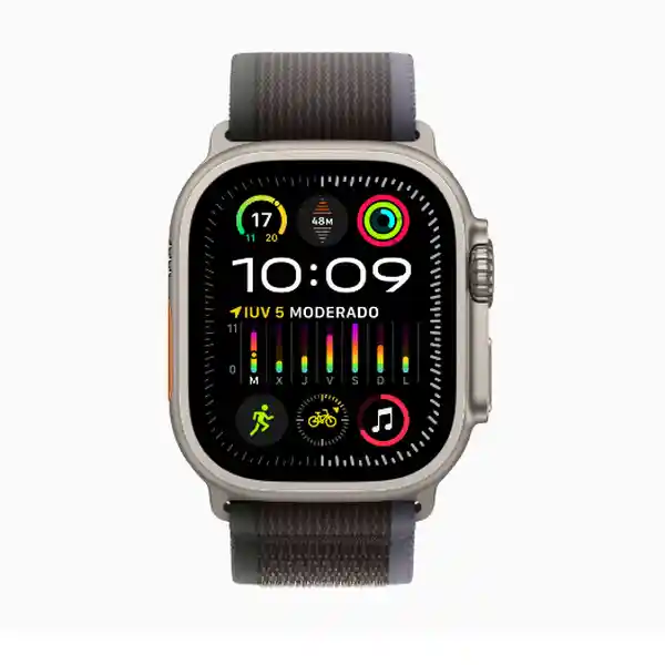 Apple Watch Ultra 2 Correa Loop Trail Azul/Negra Talla M/L