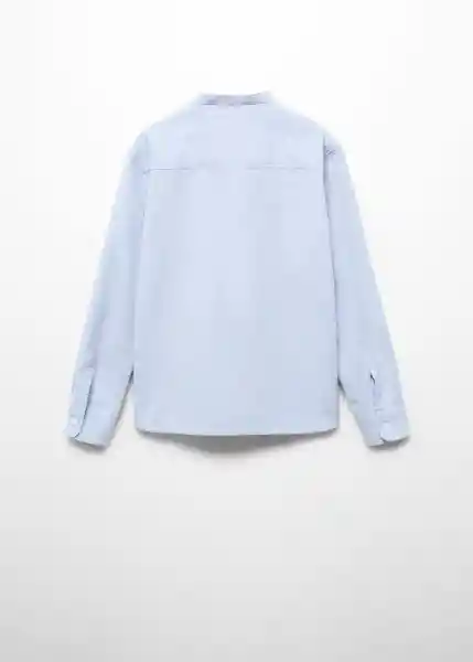 Camisa Manel Azul Talla 13 Niño Mango